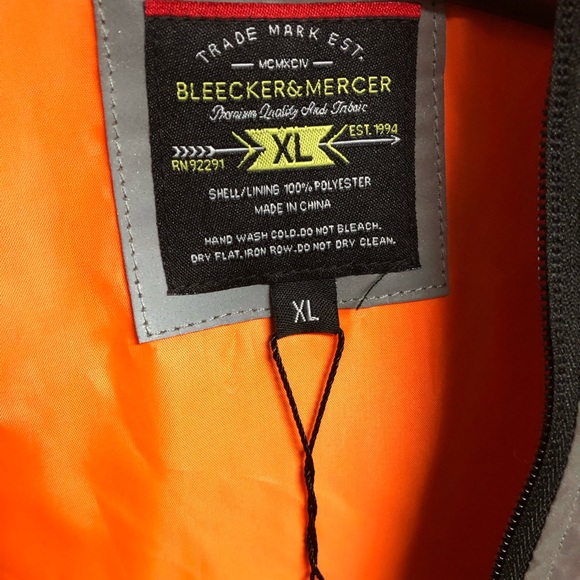 NWT Men’s Bleecker & Mercer Out Of Space Super Reflective Jacket Size XL - Picture 9 of 11